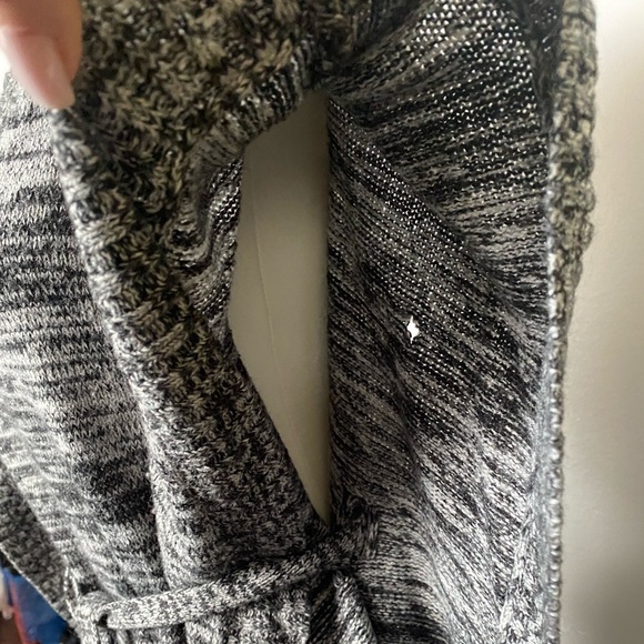 NY & Co. Black & White Pullover Sweater - Size Small - Picture 13 of 13